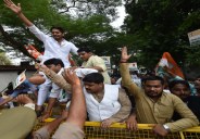 Congress protested 