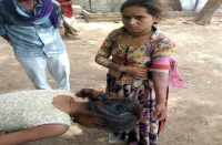 Violent animal attack girls in bhiwara