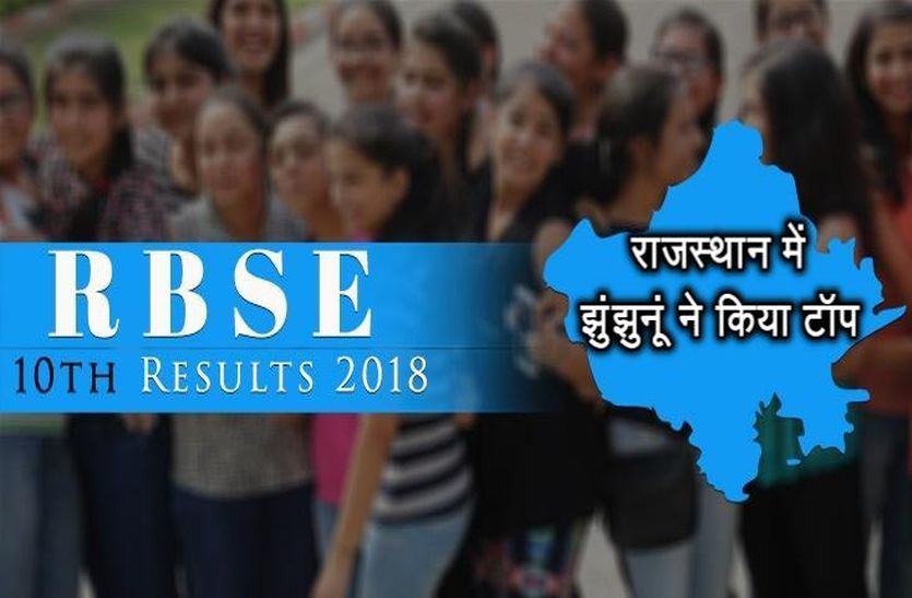 RBSE 10th result 2018