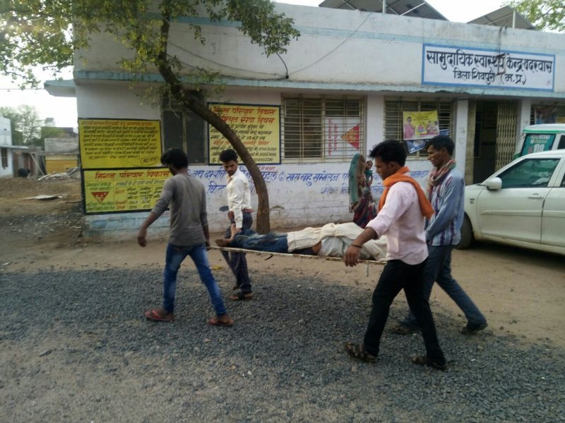 accident, death, tractor, police, shivpuri news in hindi, mp news