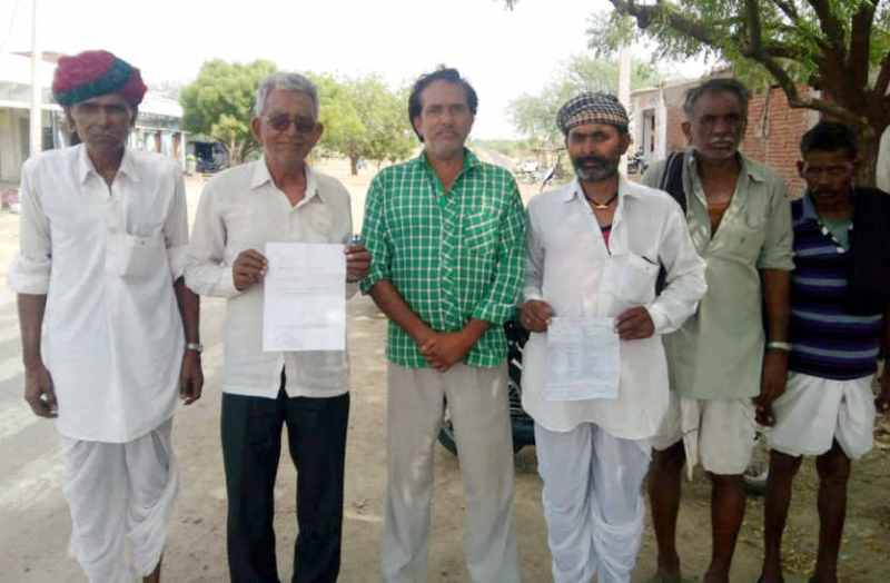 Bill of a bulb and fan 32 thousand in bhilwara