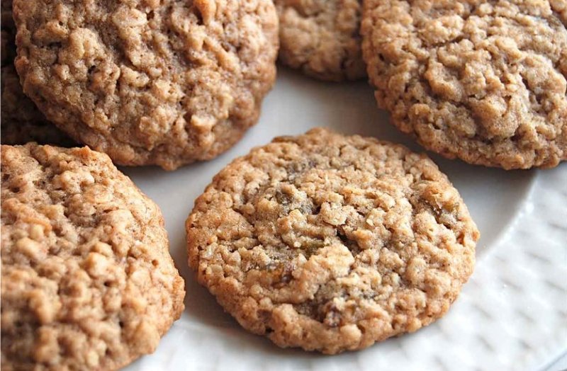 honey and oats cookies