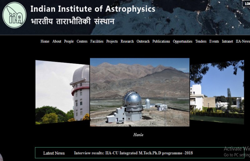 Indian Institute of Astrophysics