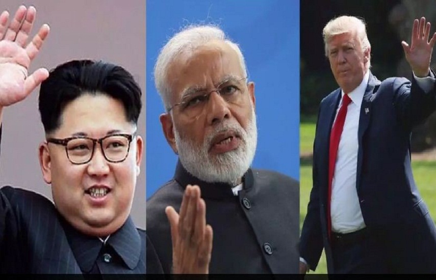 modi trump kim