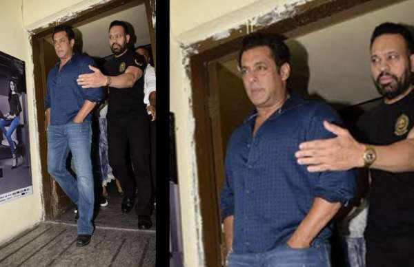 salman khan at race 3 screening