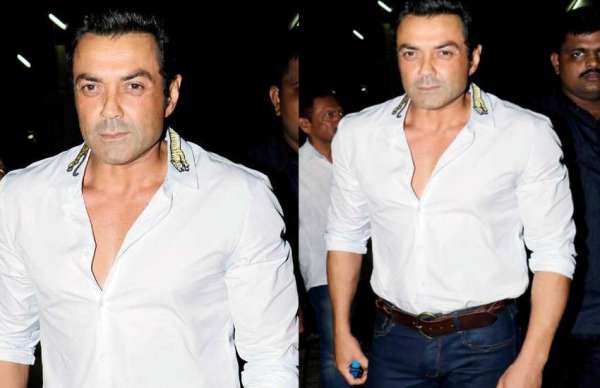 bobby deol at race 3 screening