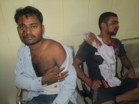 crime, police, jwalery shop, injured, bhind news in hindi, mp news