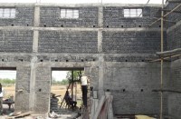 गोदाम निर्माण मे चल रहा भ्रष्टाचार का खेल, घटिया सामग्री के साथ लोकल क्वालिटी का सरिया किया जा रहा इस्तेमाल