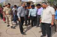 Burn meters from high voltage in bhilwara