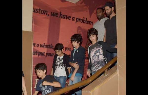 hrithik roshan and ex wife sussanne movie date with kids 