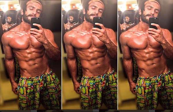 ranveer singh gym photo