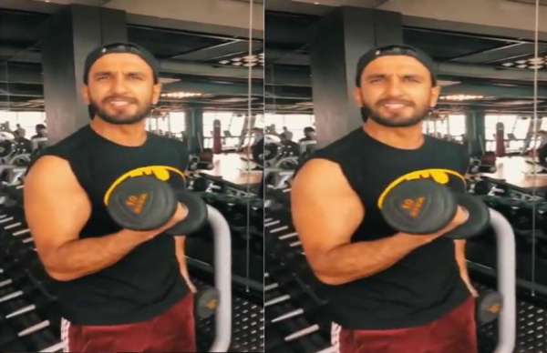 ranveer singh gym photo