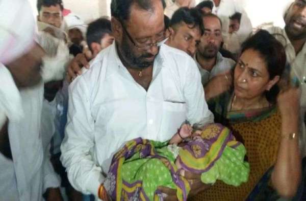 Funeral of martyr of alwar hansraj gurjar