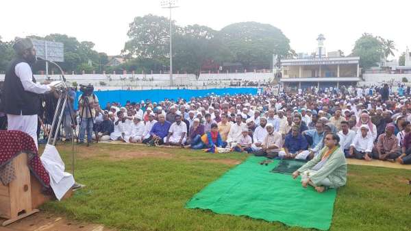 Eid celebration in Thiruvananthapuram in presence of MP shashi tharoor
