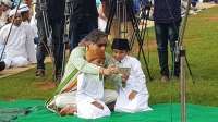 Eid celebration in Thiruvananthapuram in presence of MP shashi tharoor