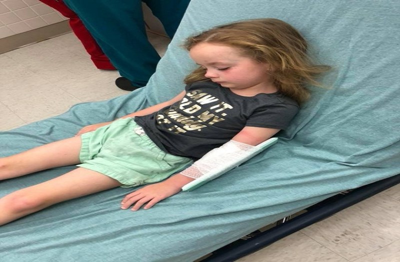 5 year old girl temporarily paralyzed after tick bite on her scalp