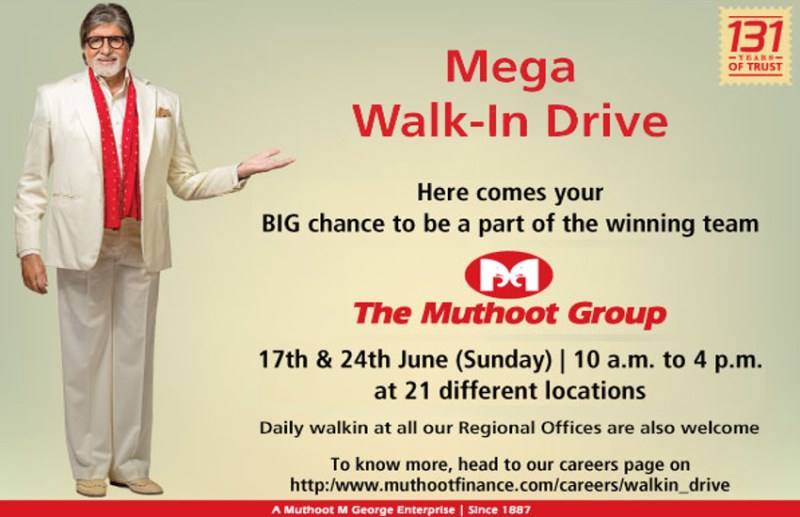 muthoot finance recruitment