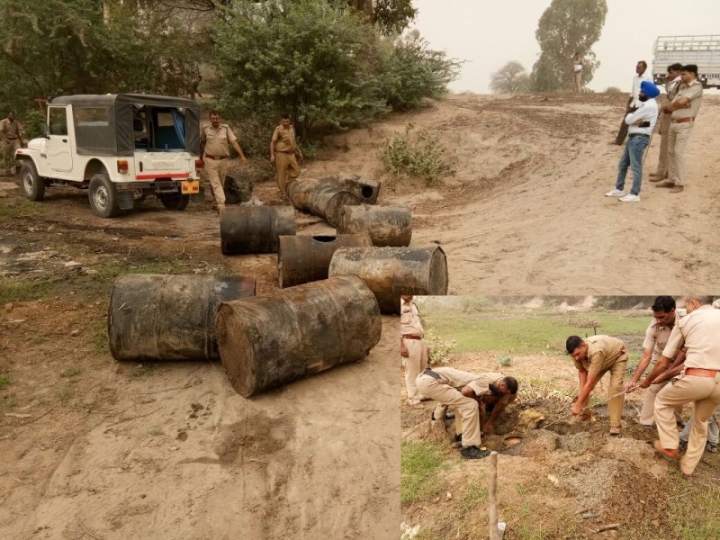 illegal liquor making kilns