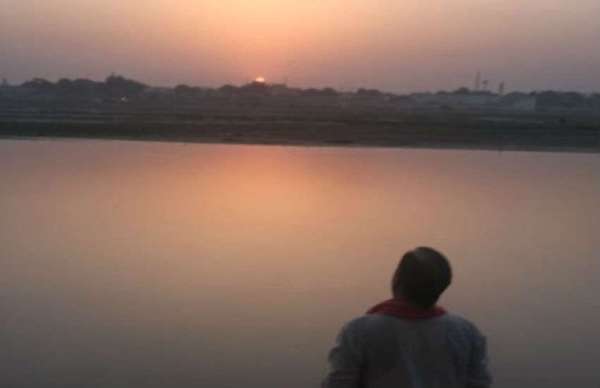 sunrise in agra
