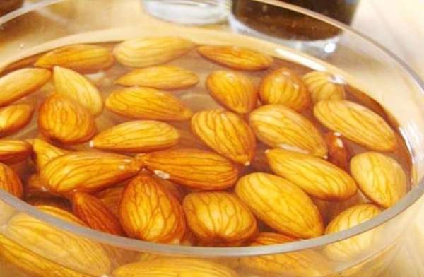 Soaked almonds