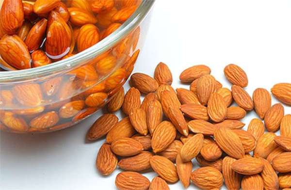 Soaked almonds