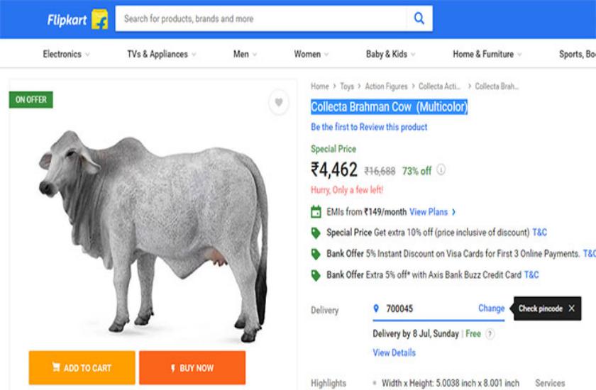 collecta brahman cow multicolour