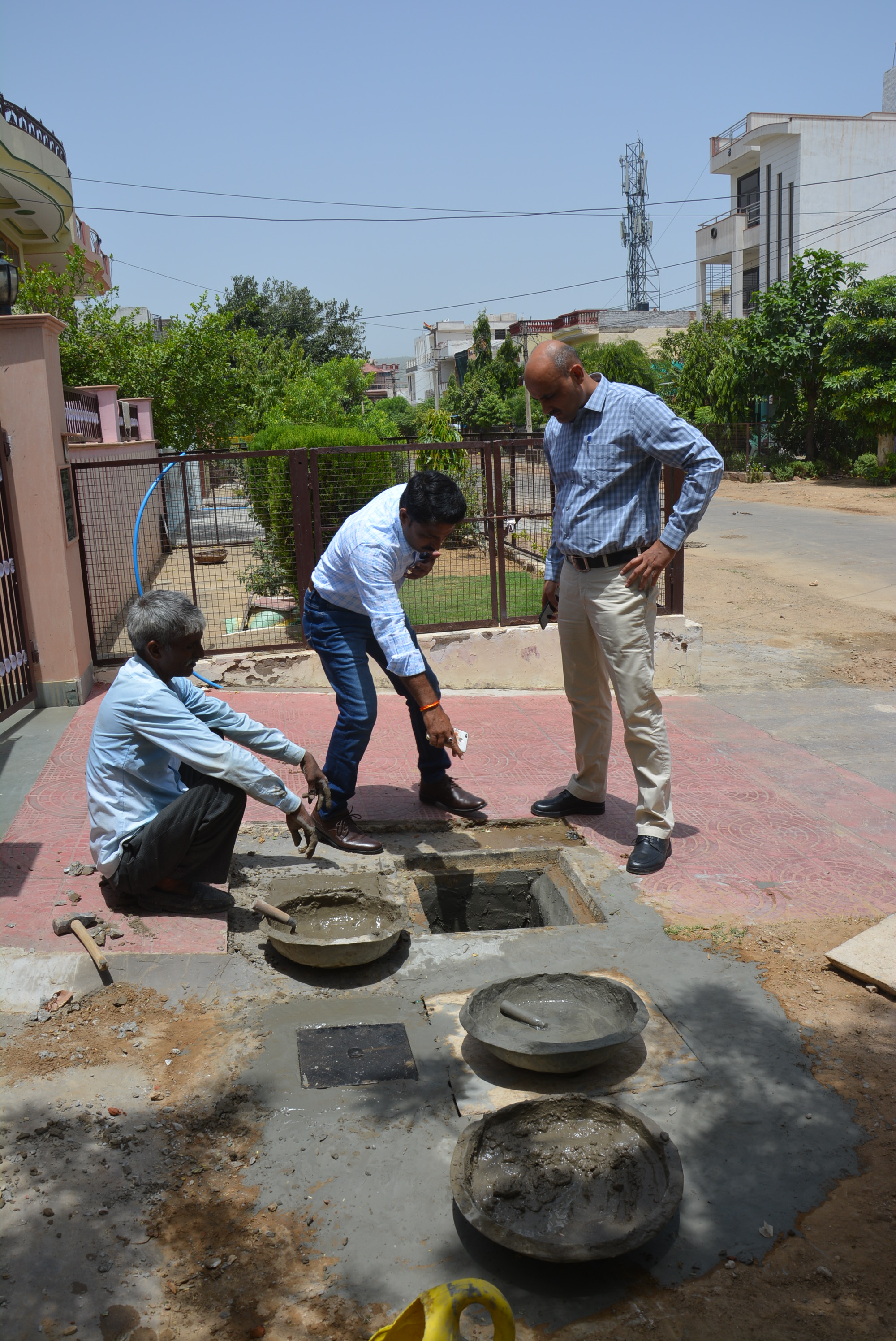 Alwar Nagar parishad scam of sewerage line