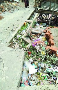 People who started migrating from the fear of water drain