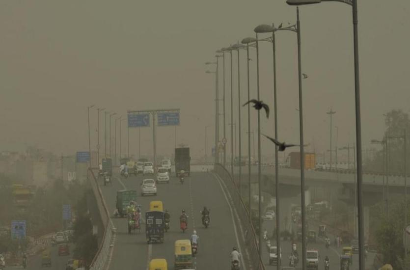 Delhi Dust Pollution