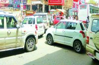 Behror : shortage of police force in traffic system