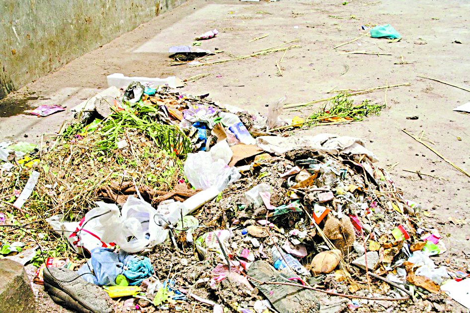 शहर में बिगड़ी सफाई व्यवस्था, सांस लेना हुआ दूभर