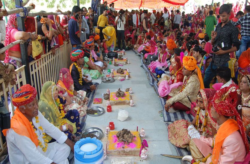 घांची समाज का सामूहिक विवाह