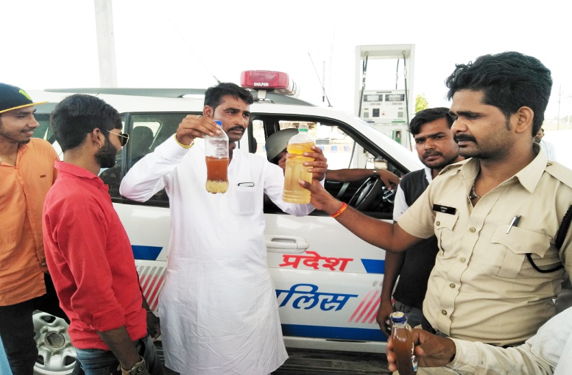 fake petrol in gwalior