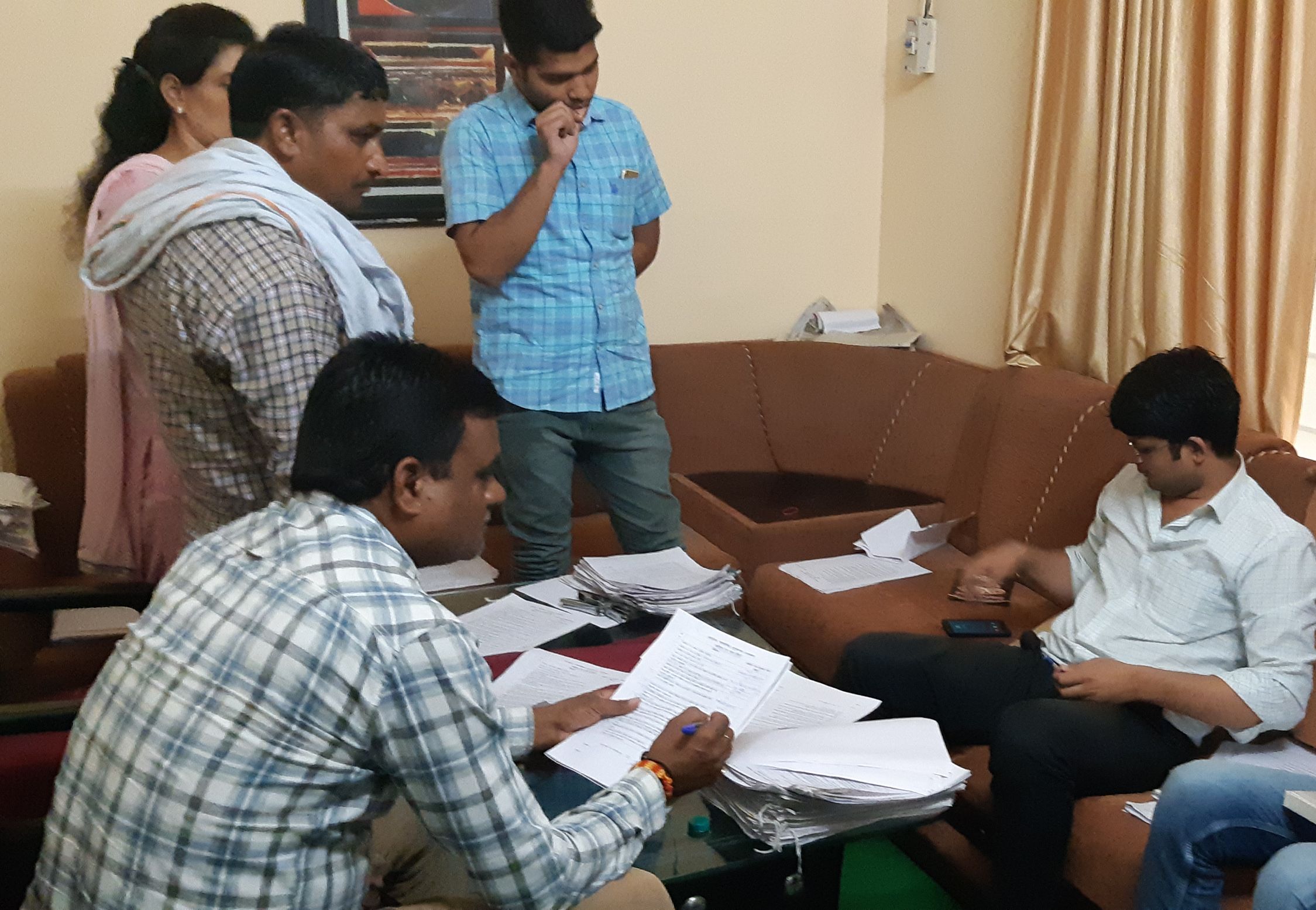 checking documents