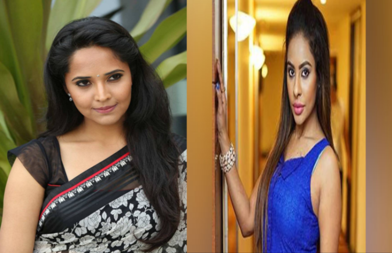 sri reddy and Anasuya