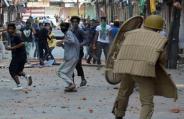 stone pelting 