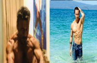 Jackie Shroff and Tiger