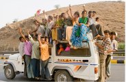 overloaded jeep