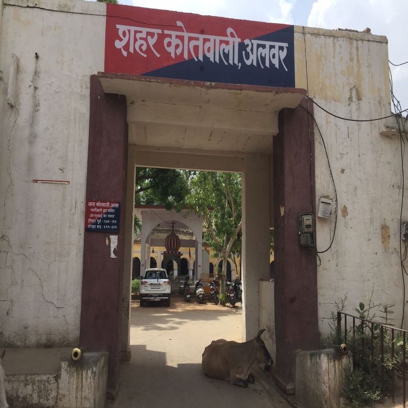 Alwar police station refusing to take stolen report