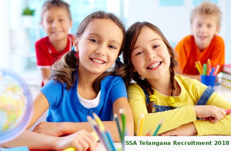 SSA Telangana Recruitment 2018