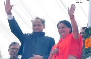 gehlot with vasundhara raje