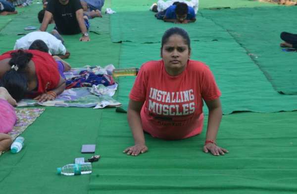 yoga day in chhattisgarh