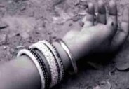 Dead body of women