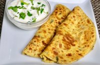 besan paratha
