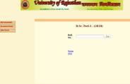 Uniraj BSC Part 1st Result 