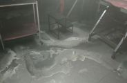 Fire in hospital 