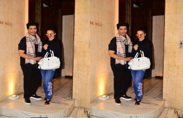 rekha and manish malhotra spottedrekha and manish malhotra 