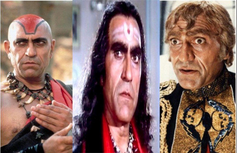 amrish puri in karan arjun mobvie