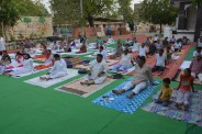 international yoga day : alwar