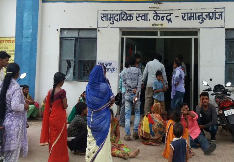 Crying innocent relatives